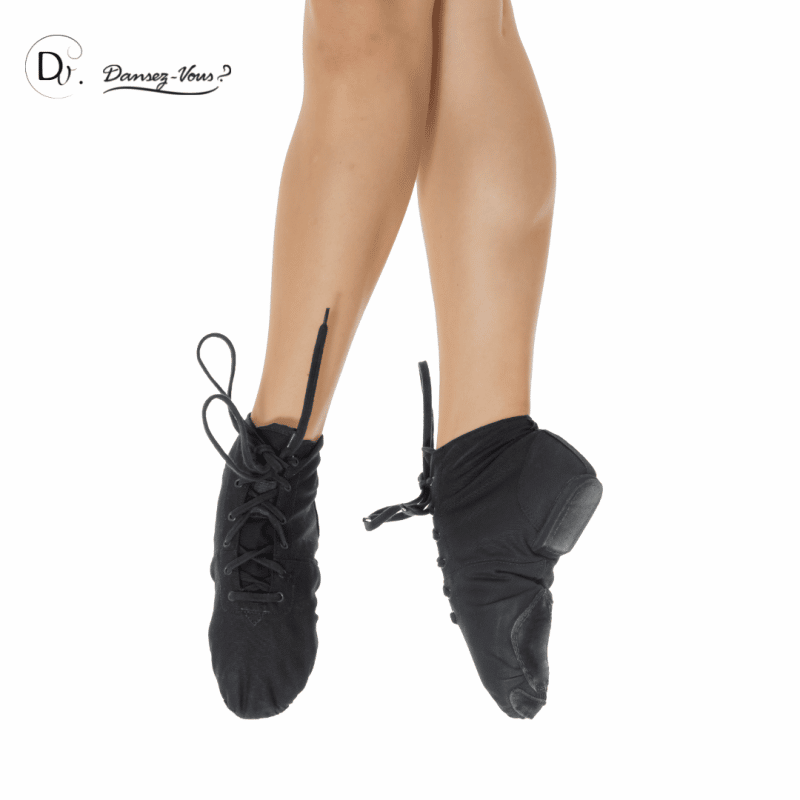 MIA - BOTTINES TOILE À LACETS