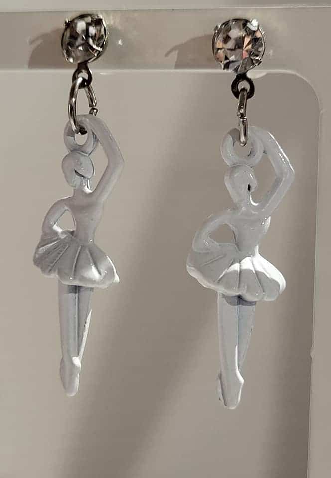 Boucles D'oreilles Danse Paillettes Et Strass – Image 11