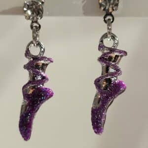 Alternative view of Boucles D'oreilles Danse Paillettes Et Strass