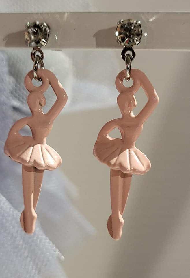 Boucles D'oreilles Danse Paillettes Et Strass – Image 10