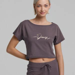 TEE-SHIRT ADULTE COURT DANSE - AGILE RUBAN