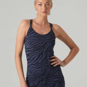 DÉBARDEUR BRASSIÈRE INTÉGRÉE - AMIRA PRINT