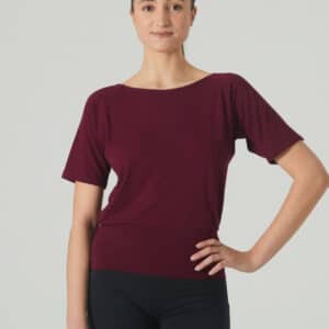 Alternative view of TEE-SHIRT MANCHES COURTES CROISÉ DOS - GENESIS