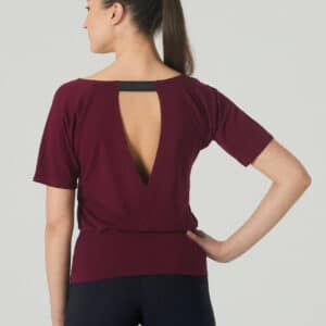 TEE-SHIRT MANCHES COURTES CROISÉ DOS - GENESIS