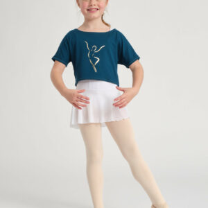 Crop top fille "Agile jr silhouette"