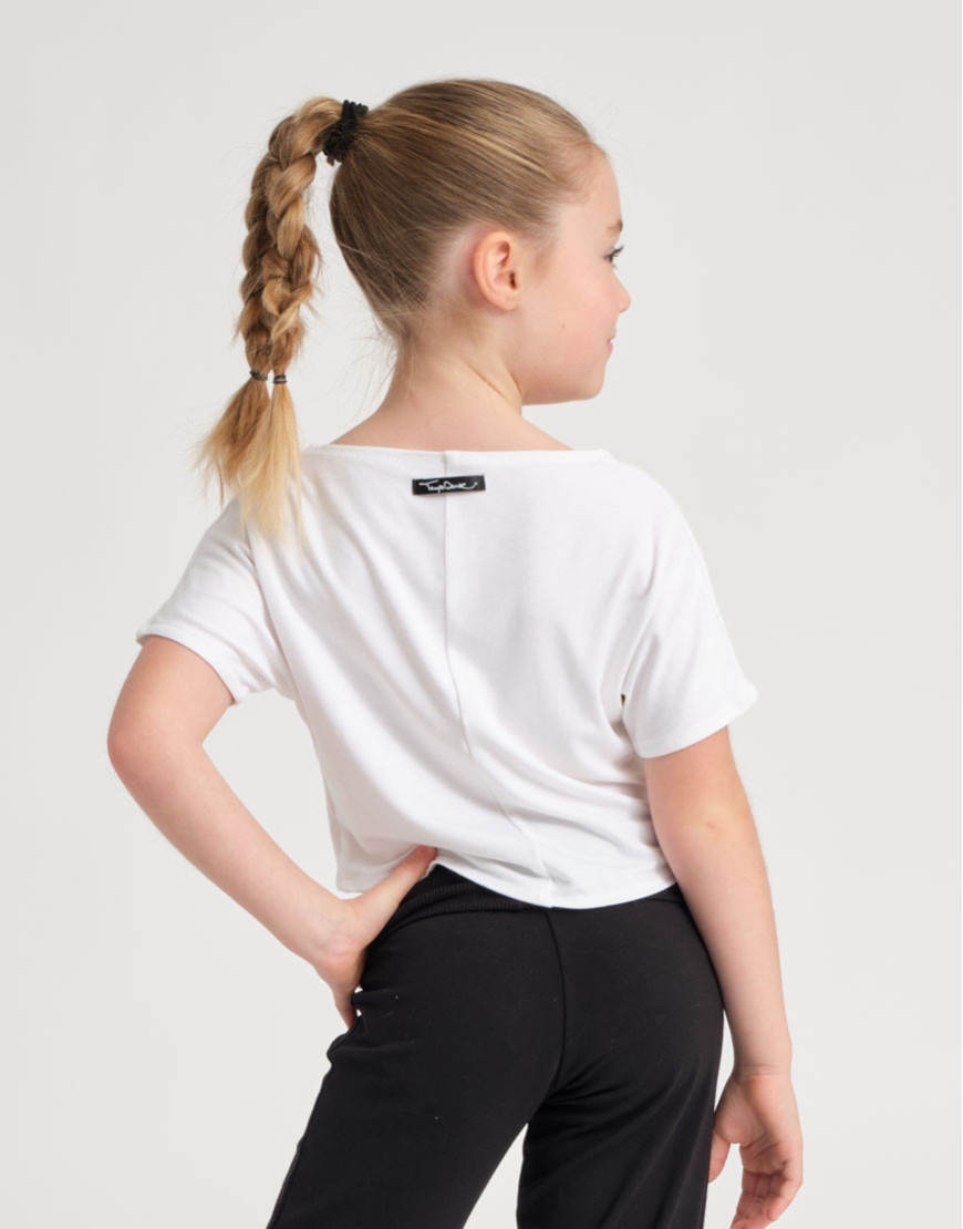 Crop top fille "Agile jr stars" – Image 2